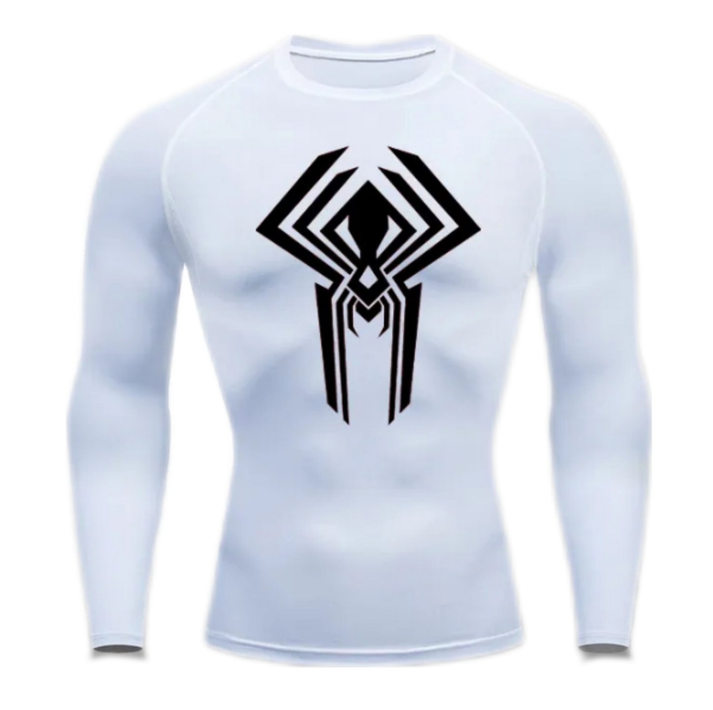 White Miguel O´hara Compression Shirt (LONG)